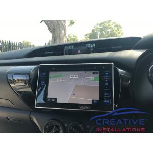 HiLux Integrated GPS Navigation System