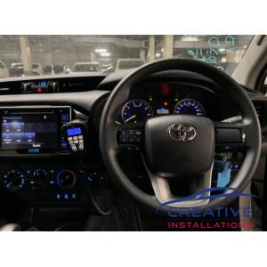 HiLux GME UHF Radio