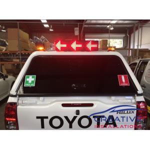 HiLux Code 3 M5 LED Message Board