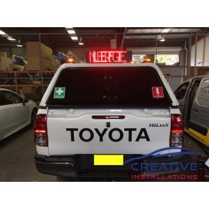 HiLux Amber Beacons