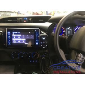 HiLux GME UHF Radio