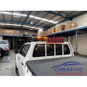 HiLux LED Message Board