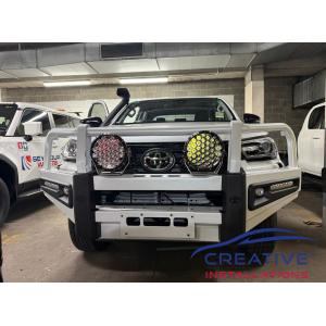 HiLux STEDI Type-X Sport 8.5" LED Driving Lights HiLux STEDI Type-X Sport 8.5" LED Driving Lights