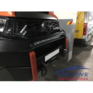 HiLux Bull Bar Front Parking Sensors