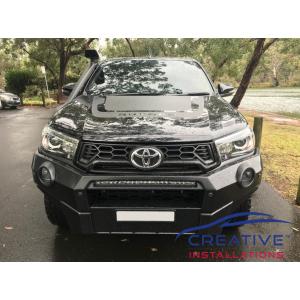 HiLux Rugged X Front Parking Sensors