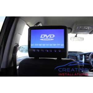 Kluger Headrest DVD Players