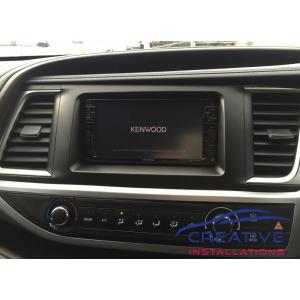 Kluger Infotainment system