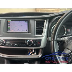 Kluger Car Stereo Upgrade