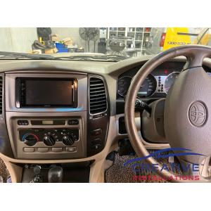 LandCruiser Kenwood Car Stereo Upgrade