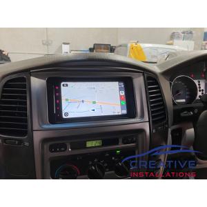 LandCruiser Kenwood Apple CarPlay