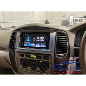 LandCruiser Kenwood DMX7022S Head Unit