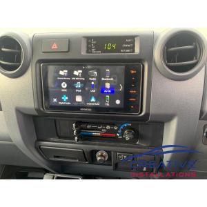 LandCruiser 79 Kenwood DDX920WDABS Head Unit