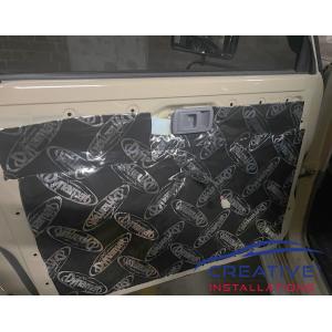 LandCruiser Dynamat Sound Deadening