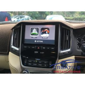 LandCruiser Integrated GPS Navigation System