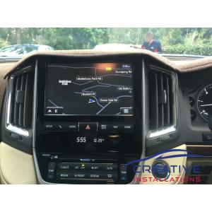 LandCruiser Sahara GPS Navigation System