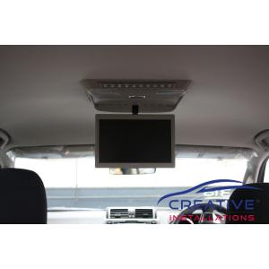 Prado Roof DVD player