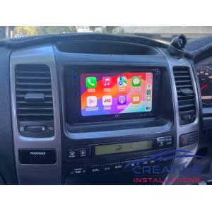 Prado JVC KW-M590BT Head Unit