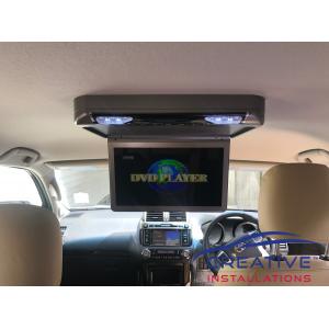 Prado Roof DVD player