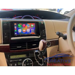 Toyota Tarago Apple CarPlay