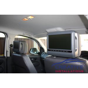 Amarok Headrest DVD Players