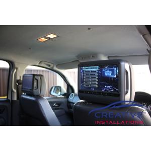 Amarok Headrest DVD Players