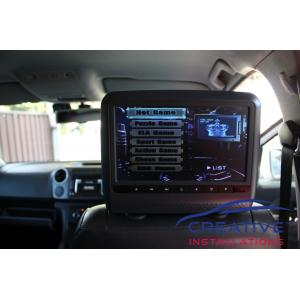 Amarok Headrest DVD Players