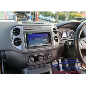 Tiguan Sony Car Radio Upgrade