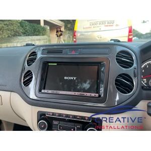 Tiguan Sony AX5000 Head Unit